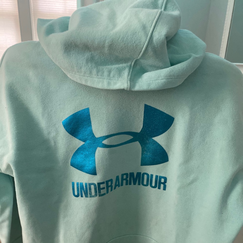 Teal under armor hoodie (Price is negotiable)